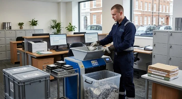 secure data destruction London