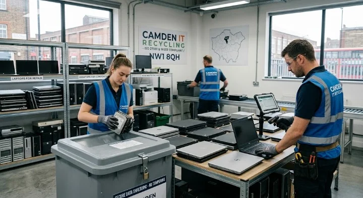 computer recycling Camden