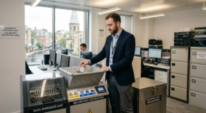 hard drive shredding London