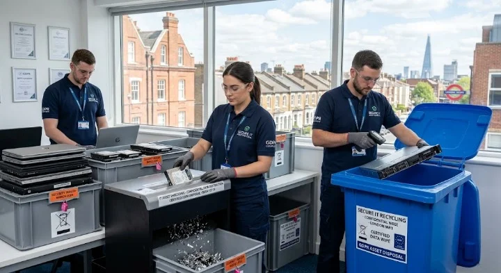 IT recycling London