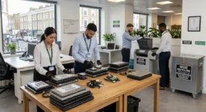 computer recycling Soho London