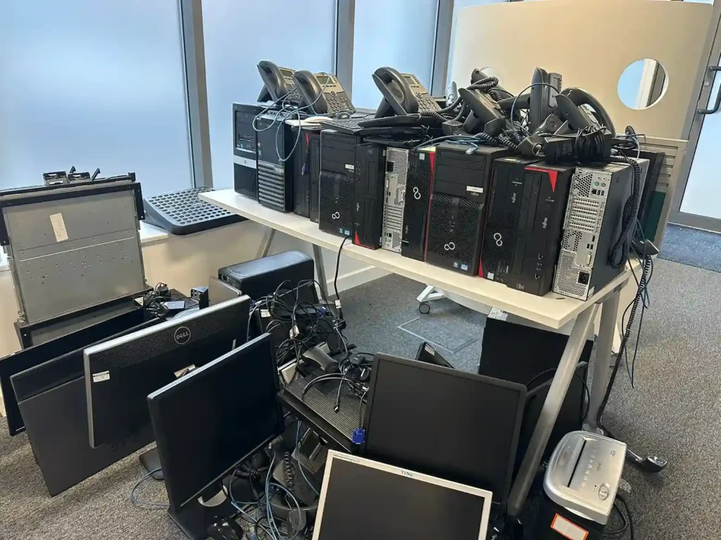secure laptop and server recycling services WC1 London