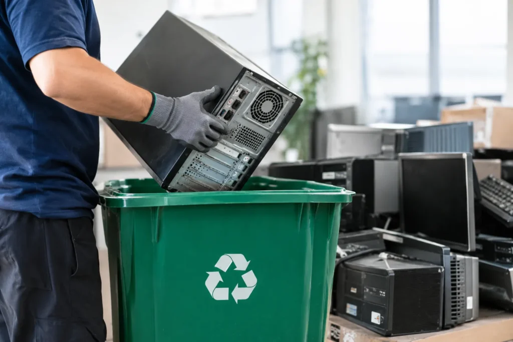 How to Dispose of Old Computers in the UK