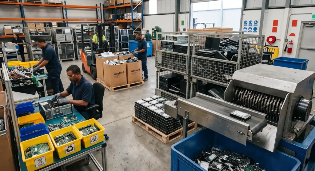 ITAD vs IT Recycling Security, Compliance & Sustainability
